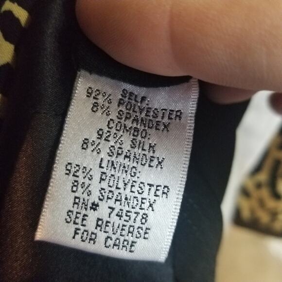 Cache Tiger Print Dress - Picture 5 of 6